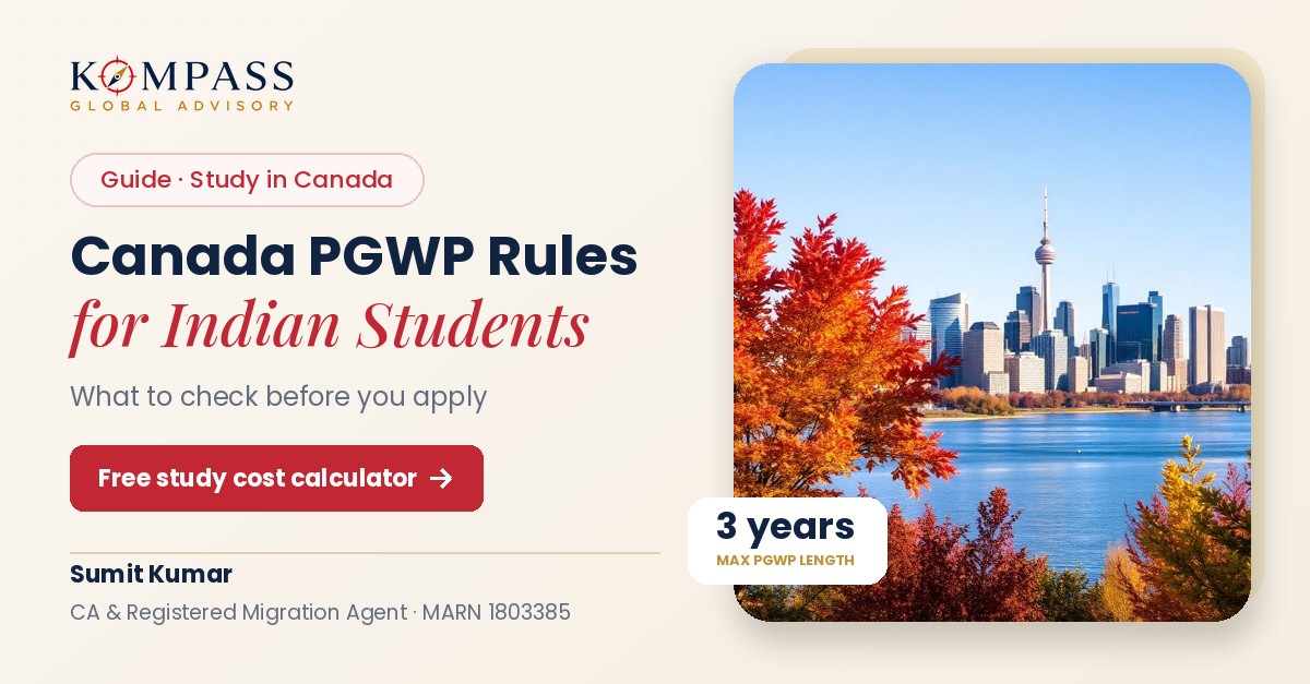 Canada post-graduation work permit rules for international students